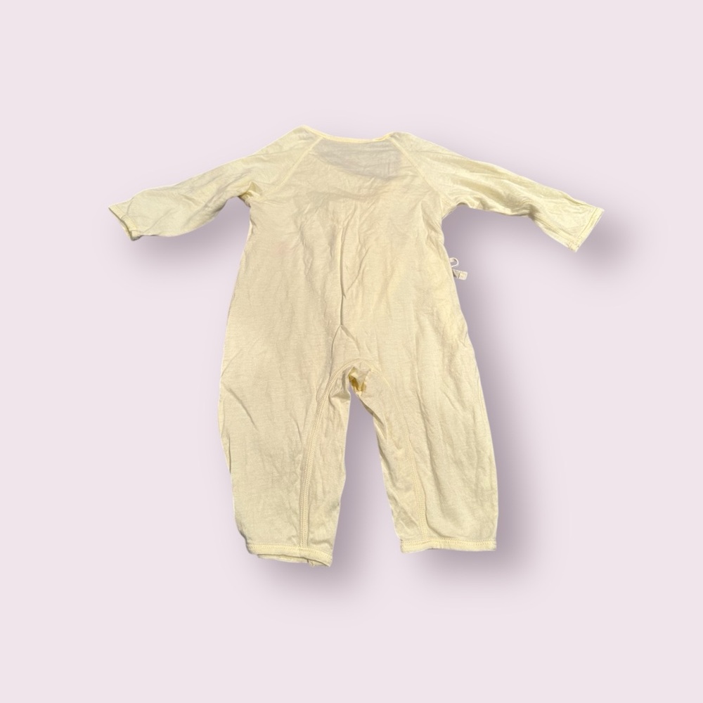 Vintage Disney Baby Winnie The Pooh Light Yellow Baby Outfit Size 3 Month - Picture 7 of 8